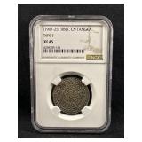 1907-25 Tibet CN Tangka Type F Coin