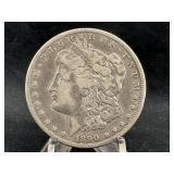 1890-CC Morgan Silver Dollar