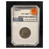 1955-D Silver Washington Quarter