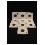 Lot of 10 Mixed Date Proof Pennies