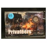 .999 Platinum 'Privateers' Limited Edition Coin