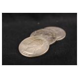 1936-P,D,S Washington Silver Quarter Set