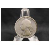 1935-D Washington Silver Quarter