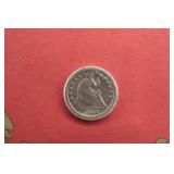 1851 Silver Seated Liberty Half-Dime