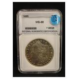 1885 Silver Morgan Dollar