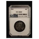 1941-P Certified Walking Liberty Silver Half