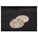 1957-P&D Washington Silver Quarter Set