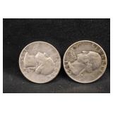 1955-P&D Washington Silver Quarter Set