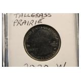 2020-W West Point 'Tall Grass Prairie' Quarter