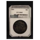 1923-P Certified U.S. Silver Peace Dollar