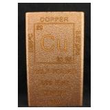 Half Pound .999 Fine Copper Bar