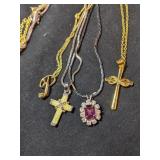 Four Fashion Necklaces