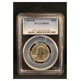 1963-D MS65 Washington Silver Quarter