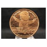 1oz .999 Copper Round