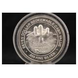 Harrah's Casino Laughlin .999 Silver Token