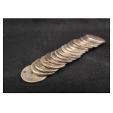 Lot of 17 Mixed Date Mercury Silver Dimes
