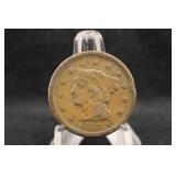 1857 Large Cent Coin