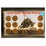 WWII Shell Casing Pennies Set