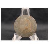 1856-K France 10 centimes coin