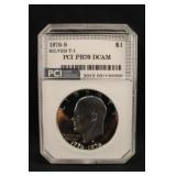 1976-S Certified Type 1 Eisenhower Silver Dollar