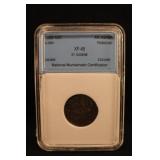 1280-1297 Certified Silver AR Asper Trebizond