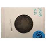 1828 Capped Bust Silver Dime
