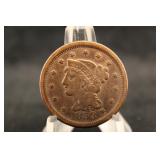 1853 Large Cent Coin