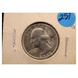 1936 Washington Silver Quarter