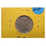 1865 3 Cent Nickel Coin