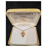 Black Hills Gold Landstrom's Necklace 18'