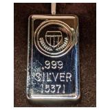 .999 Silver Pendant and 18' Chain in Box