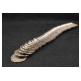 Roll of 1936-D Buffalo Nickels VG-F