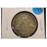 1944-S Philippines Silver Fifty Centavos