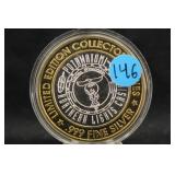 Sitting Bull 'Sioux' Silver Token