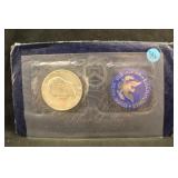 1972-S Uncirculated Eisenhower Silver Dollar