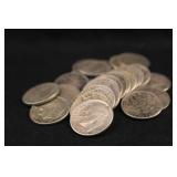 Lot of 25 Roosevelt Silver Dimes