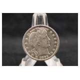 AU/BU 1893-O Barber Silver Quarter *Awesome