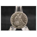 1844-P Seated Liberty Silver Quarter