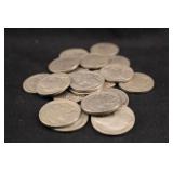 Lot of 19 Buffalo Nickels