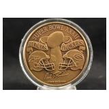 Super Bowl XXXII Commemorative Game Coin