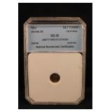 1853 Gilt Token California Gold Original DIe