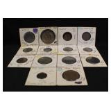 Lot of 14 Foreign Coins