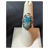 Sterling Turquoise Native American Style Navajo
