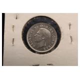 1942 Great Britian Silver Sixpence Coin