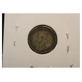 1913 Canada George V Sterling Silver Dime