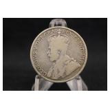 1919 Canada George V. Sterling Silver Half Dollar