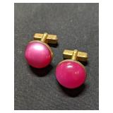 Anson Bright Pink Cufflinks