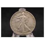 1941 Walking Liberty Silver Half Dollar