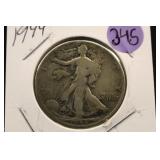 1944 Walking Liberty Silver Half Dollar