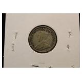 1921 Canada George V sterling-silver dime
